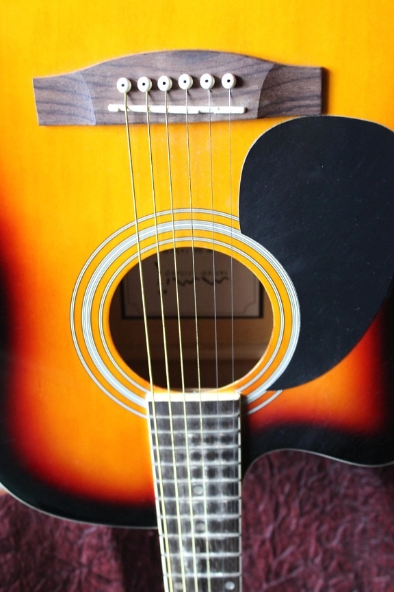 acoustic guitar, music instrument, sound, melody