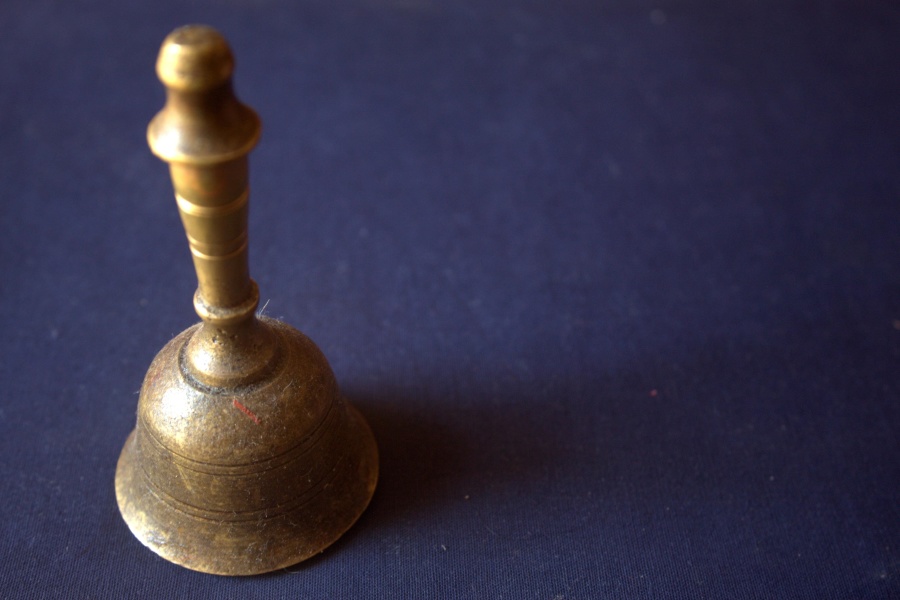 bell, metal, ceremony, object, bronze