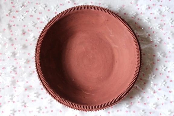 Miska, ceramica, hnedá, objekt