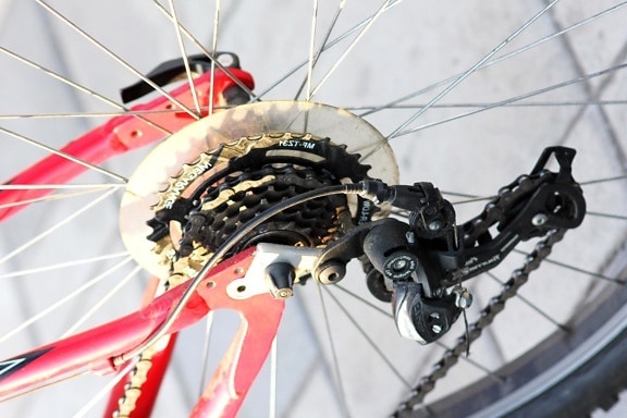 гірський велосипед ланцюга велосипеда, гальма, обладнання, сталь, металеві gear
