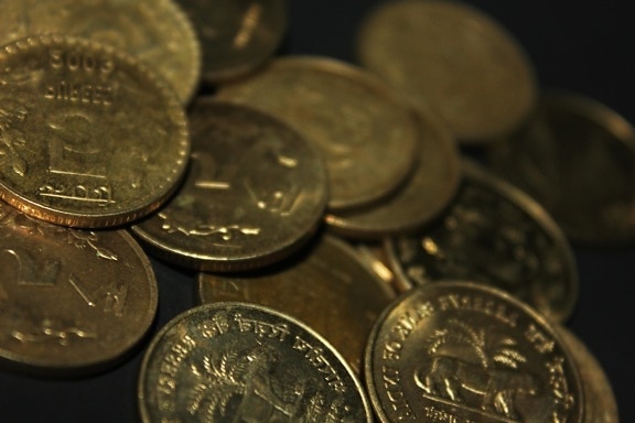 pénz, India, fémből készült érmék, arany, gazdaság, készpénz