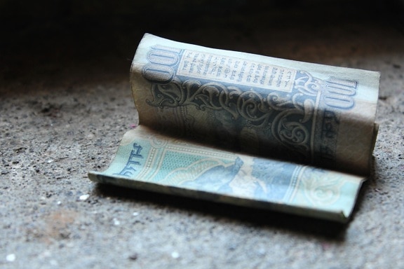 India, valuta, geld, geldmiddelen, papier, bankbiljet