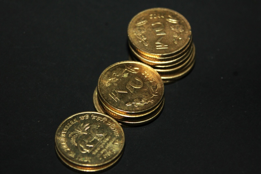 метални монети, злато, пари, пари