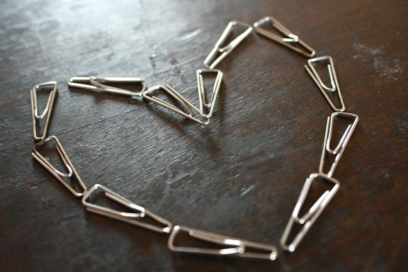 heart, safety pins, object, steel, decoration