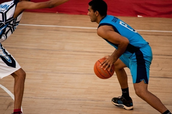 Basket-ball, basket-ball, balle, équipement, sport
