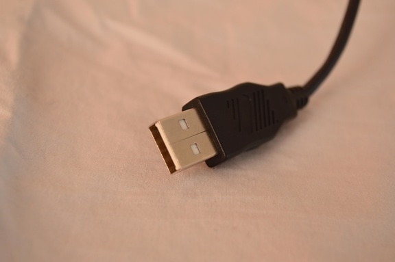 USB cord, cable, black, connector, equipment