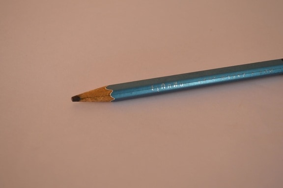 Stylo à plomb, objet, bleu, crayon