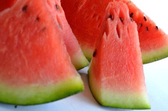 watermelon, fruit, macro, food, red, sweet