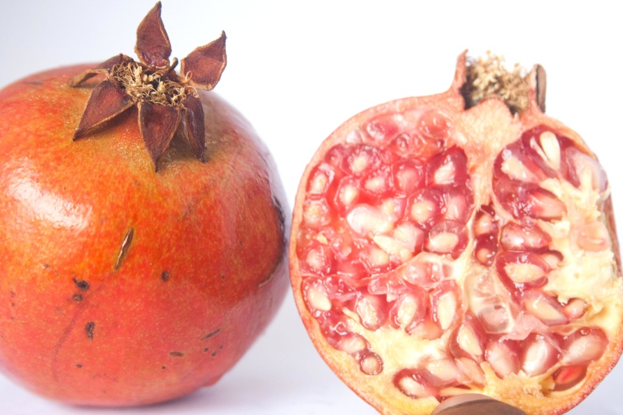 pomegranate, fruit, food, seed
