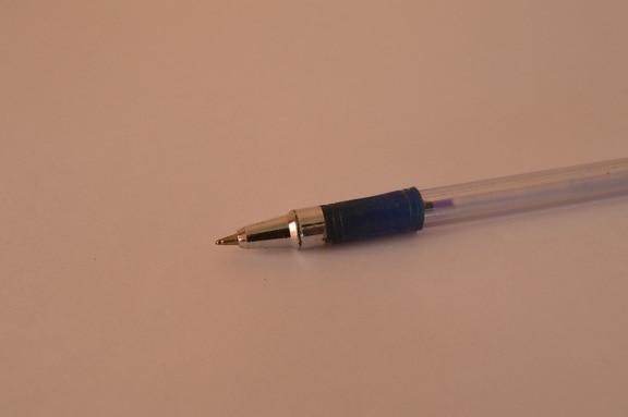 sininen kynä työkalu, objekti, muste, läpinäkyvä