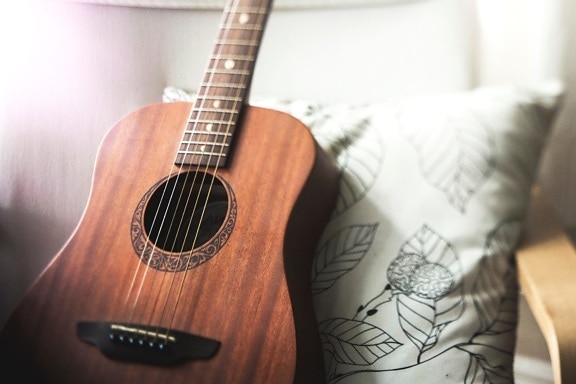 acoustic guitar, nhạc cụ, đồ cổ, đối tượng, guitar