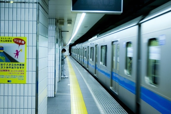trein station, trein, metro, business, locomotief, metrostation