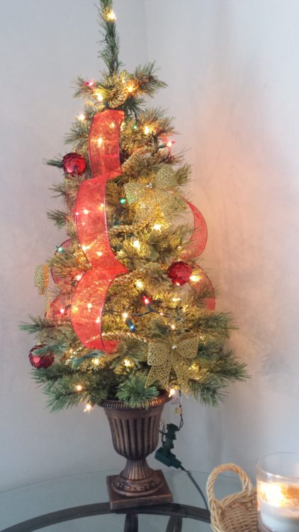 Juletre, lys, feiring, dekorasjon, treet, lampe