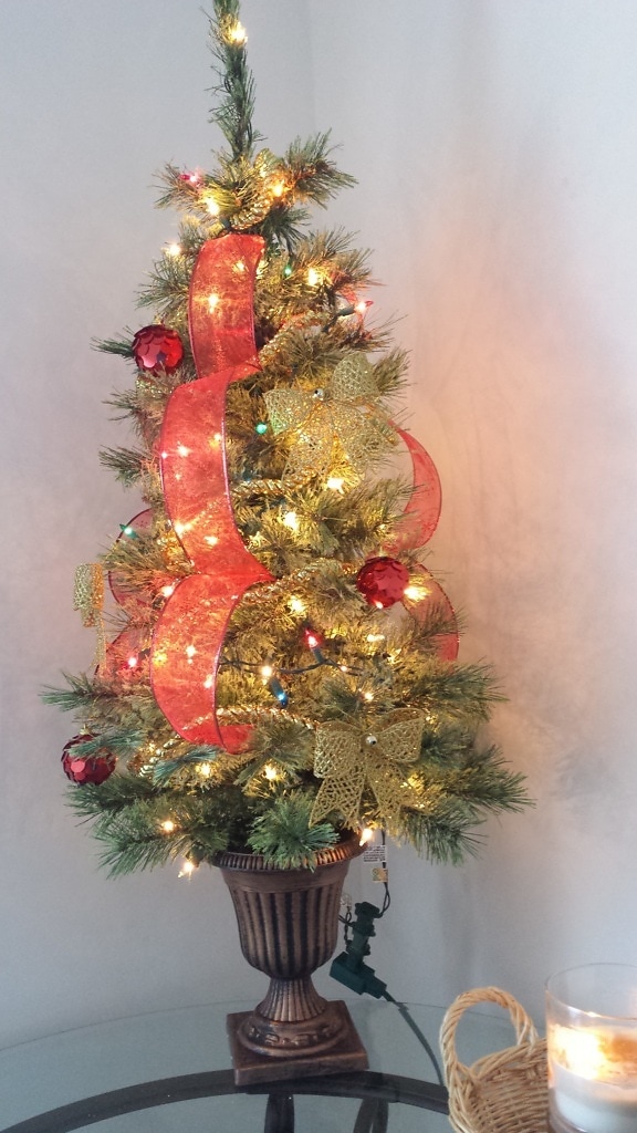 Arbre de Noël, lumière, fête, décoration, arbre, lampe