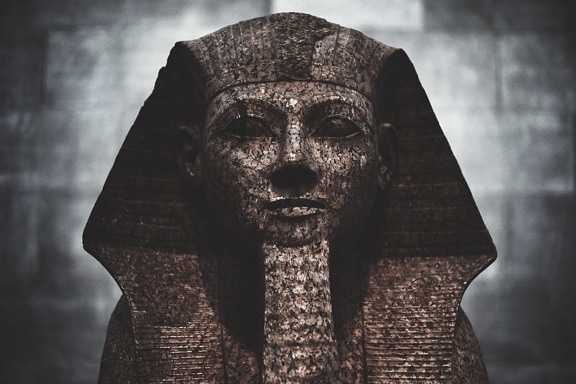 sculptuur, Egypte, kunst, beeld, portret, religie