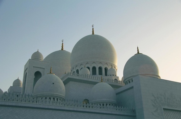 religion, arkitektur, minaret, kuppel, moskeen, struktur, kuppel, utvendig