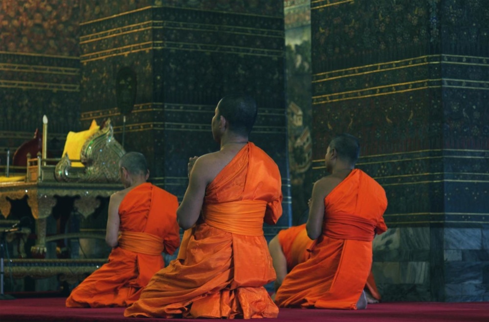 ľudia, mních, náboženstvo, chrám, Buddha, náboženské, budhistické
