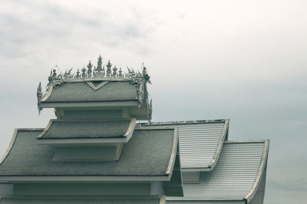 Architektura, niebo, na zewnątrz, Azja, dach