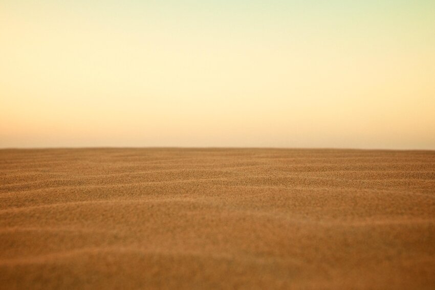 Free Picture Sunset Landscape Sand Dune Sand Sky