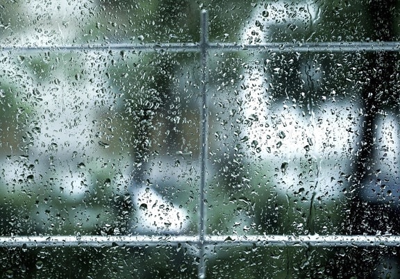 Lluvia, mojado, ventana, textura, pared, urbano, gotita, humedad, líquido