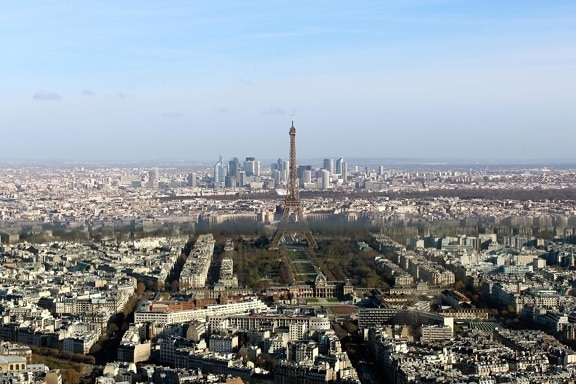 Paris, França, centro da cidade, torre, metrópole, arquitetura, cidade, paisagem urbana, urban