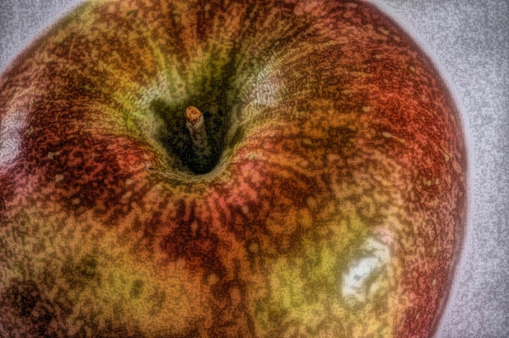 τέχνη ελαιογραφία, μήλο, φαγητό, φύση