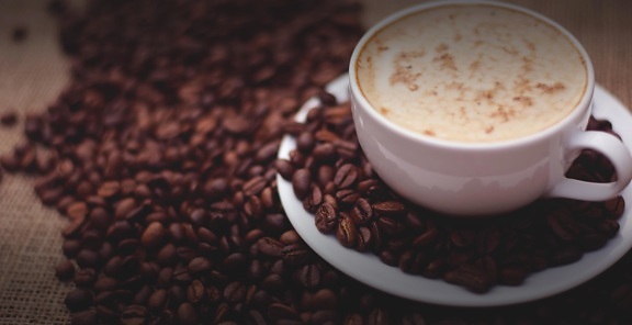 Kawa, kofeiny, napój, espresso, kawę, cappuccino, Świt, ciemny