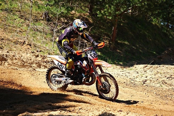 race, racer, trail, soil, action, competition, adventure, motorcycle