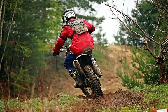 motorbike, motorcyclist, trail, sport, vehicle, race, mud, adventure, action,