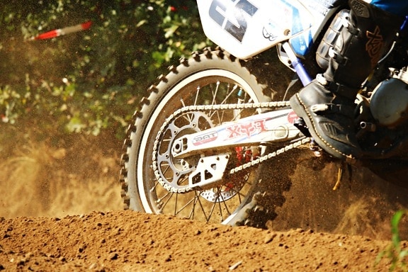 wheel, vehicle, competition, soil, motorcycle, sport, motocross