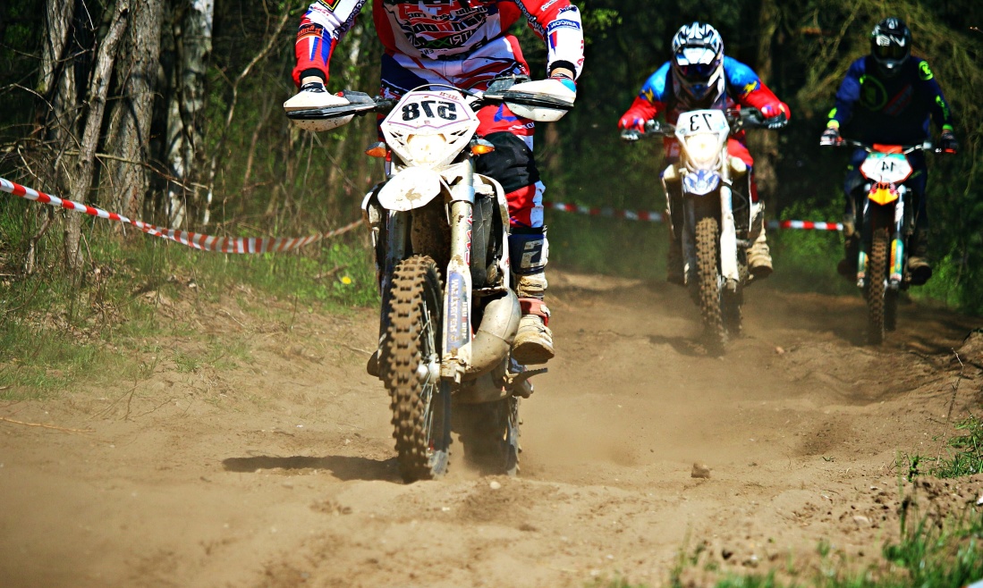 competition, race, action, vehicle, motocross, people, motorcycle, sport, dust