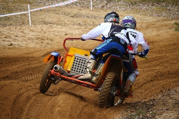 tricycle, competition, motorcycle, tool, motocross, sport