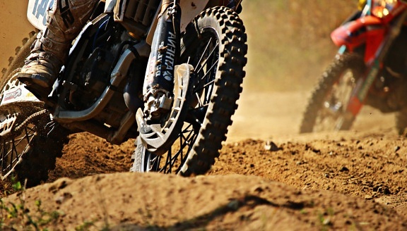pneu, motocros, sport, boue, roue, action, véhicule, course, sol, concours
