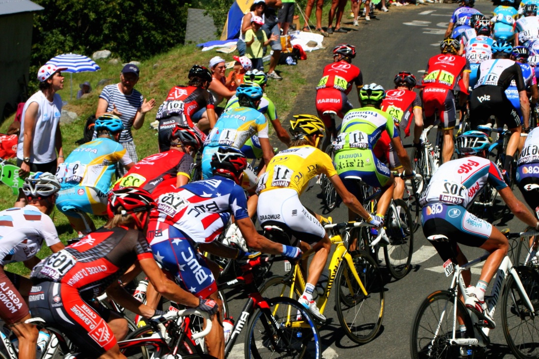 race, cyklist, konkurrence, hjul, køretøj, biker, motorcykel, crowd