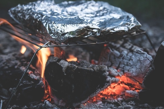 flame, coal, charcoal, campfire, ash, smoke, heat, bonfire