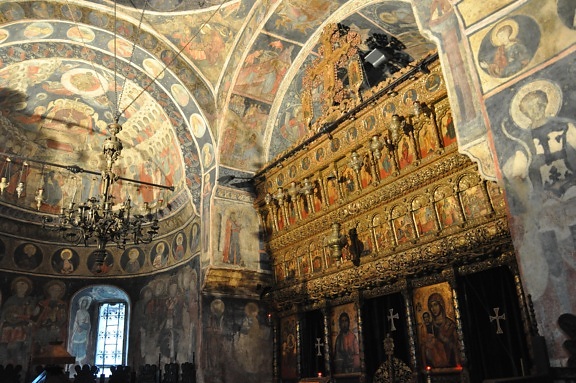 uskonto, ortodoksinen, arkkitehtuuri, art, kirkko ja katedraali, Bysantin