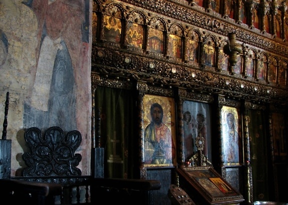 Religion, Kunst, Kirche, byzantinischen, Orthodox, Kirche, Architektur, Kloster
