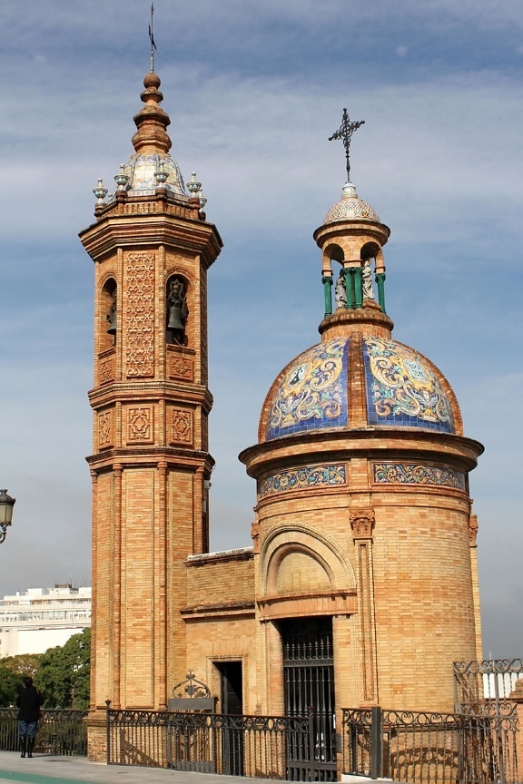 mimari, din, kilise, gökyüzü, kule, street, Bizans, Ortodoks