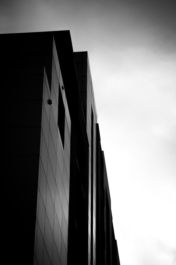 Ongebruikt Gratis afbeelding: zwart-wit, architectuur, stad, hemel, kunst YU-97