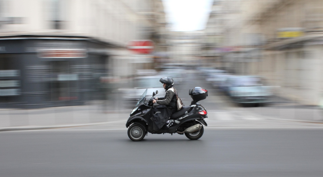 Motorrad, Motorradfahrer, Fahrzeug, handeln, Straße, schnell