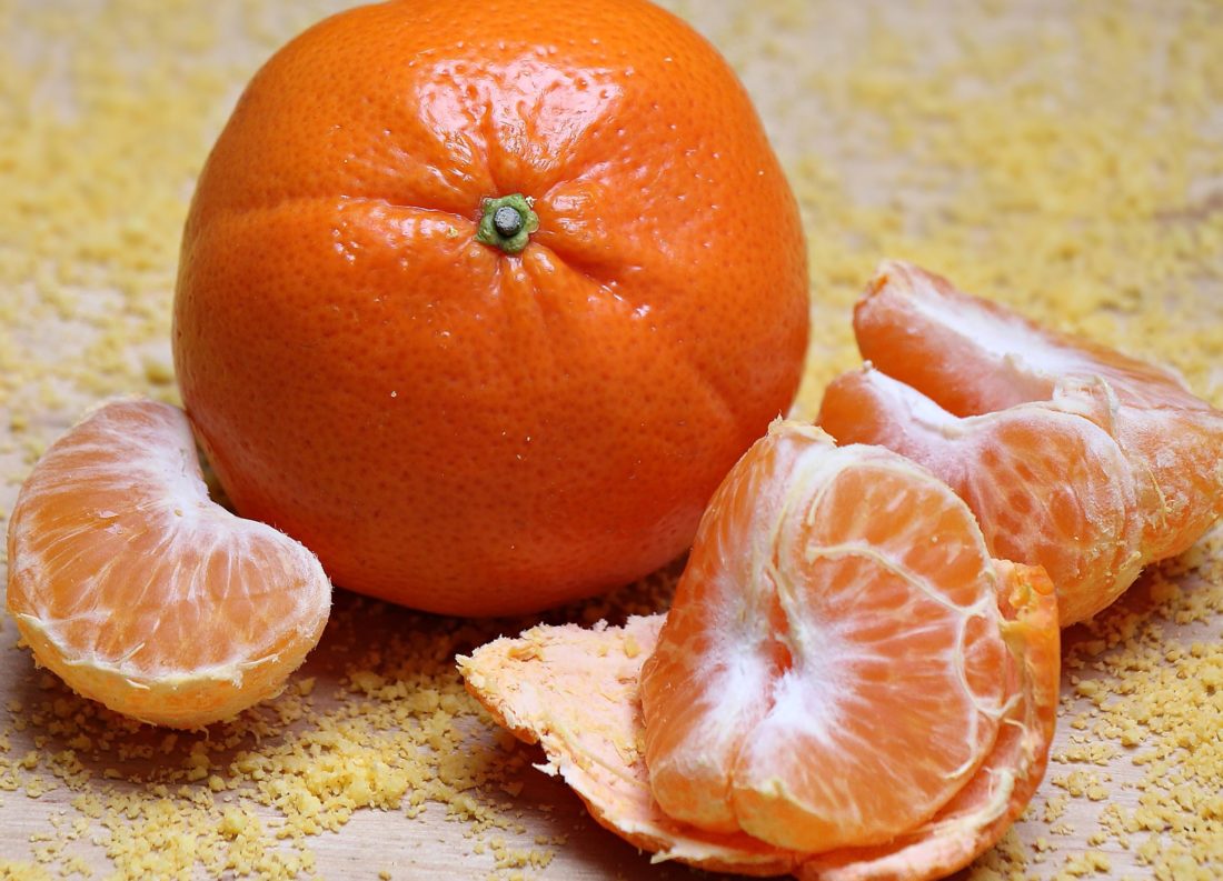 mat, frukt, citrus, mandarin, tangerin, vitamin, kost, sweet