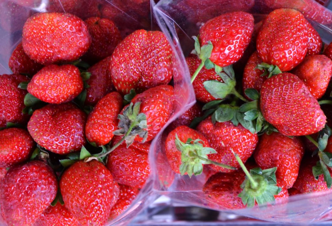 jordbær, frukt, bær, mat, søte, deilige, kosthold, ernæring