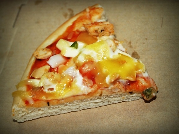 Pizza, voedsel, kaas, tomaat, heerlijk, slice, schotel, maaltijd, lunch