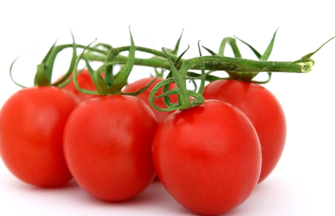 tomat, mat, vegetabilisk kost, läckra, tomater, ört