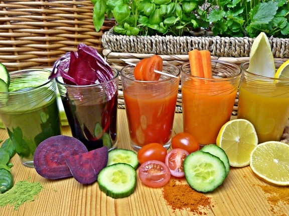 sok, owoce, żywność, szkło, liść, napój, cytryny, owoce cytrusowe, koktajl, detox dieta,