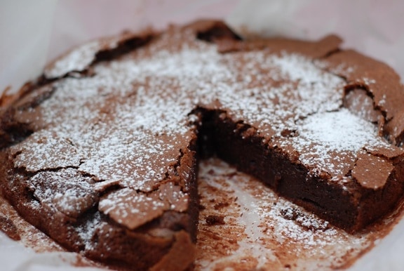 chocolate, sugar, sweet, delicious, dark, cake, food, homemade