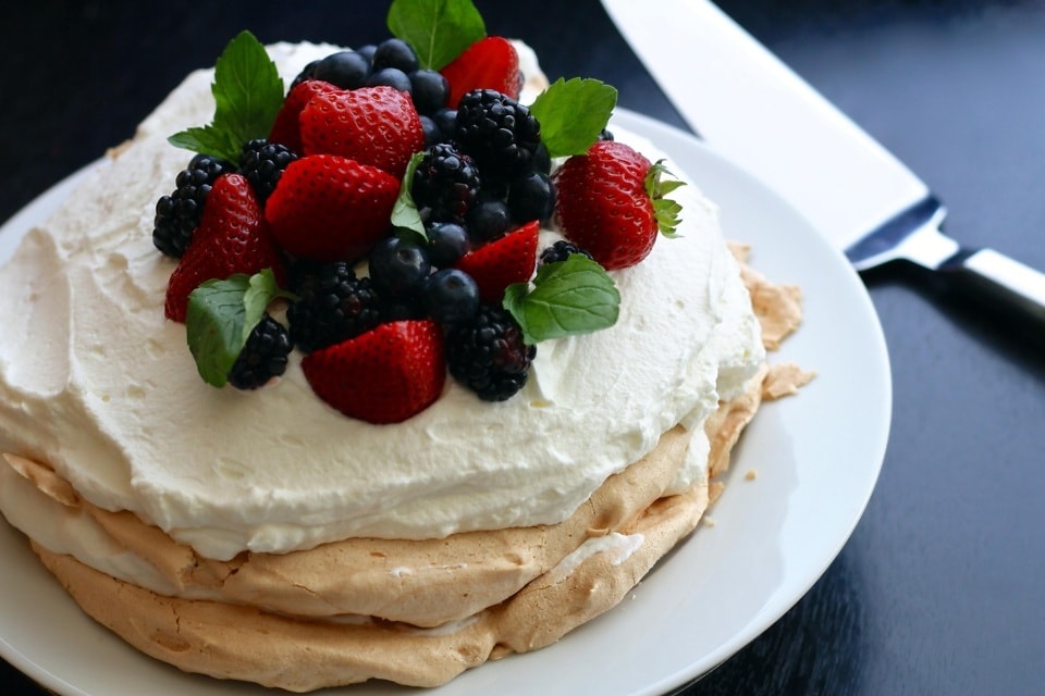 Free picture: delicious, cream, breakfast, pancake, berry, sweet, mint ...