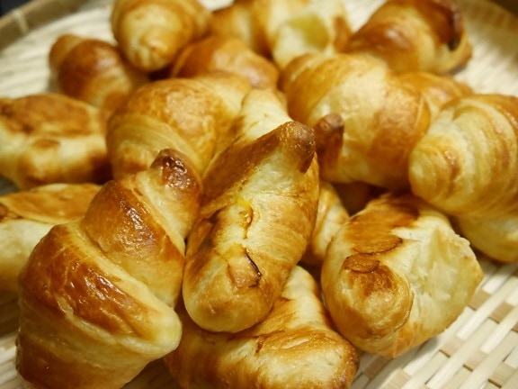 croissant, breakfast, delicious, food, sweet, meal