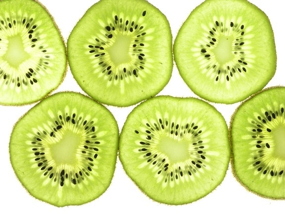 buah kiwi, makanan, iris, vitamin, diet, manis, nutrisi