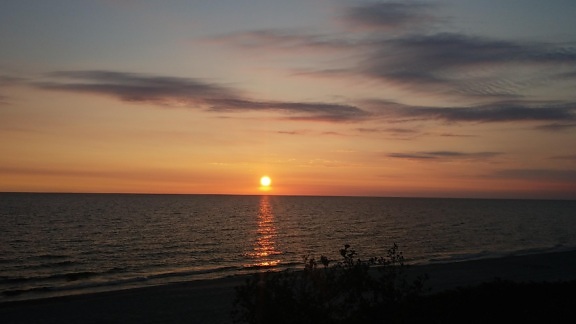 พระอาทิตย์ตก น้ำ รุ่งอรุณ ทะเล หาด พลบค่ำ อาทิตย์ มหาสมุทร ดาว พระอาทิตย์ขึ้น